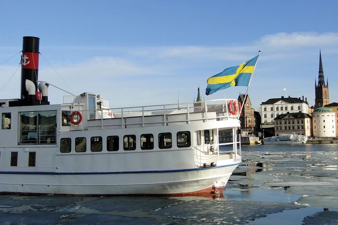 boat in Sweden