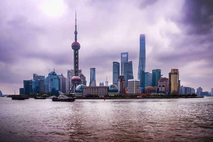 Shanghai - Pudong skyline